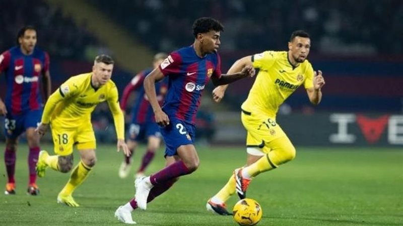 مباراة برشلونة وفياريال