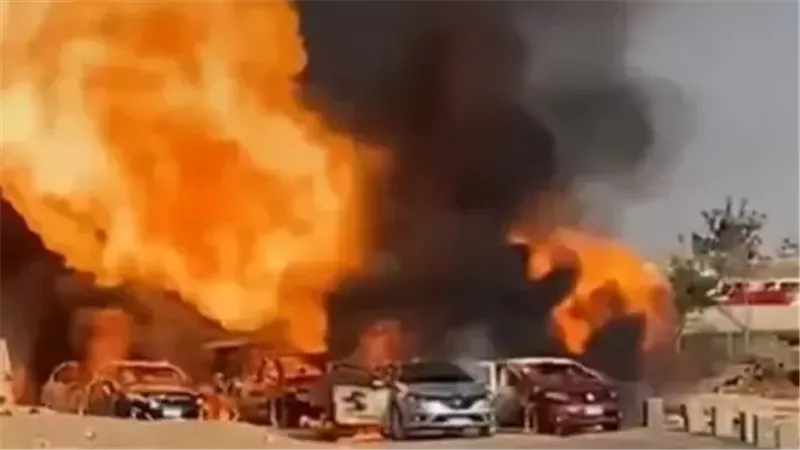 سبب انفجار خط غاز
