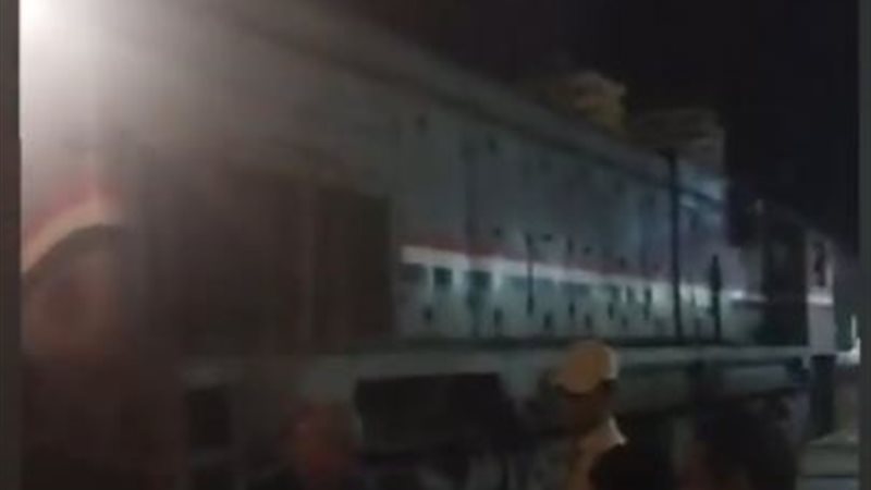 حادث خروج عربتين