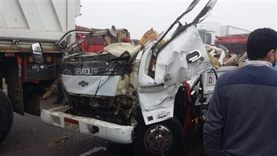 أسماء ضحايا حادث الخطاطبة السادات اليوم ، العربية اتفرمت والأشلاء على الطريق 