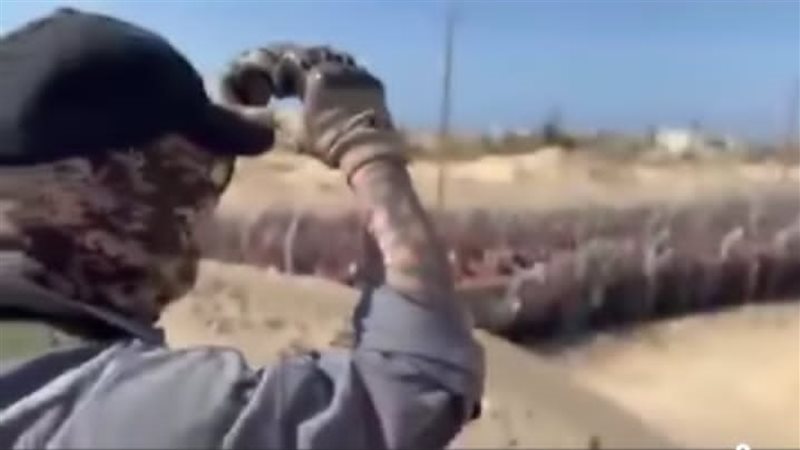 عنصر أمريكي أثناء