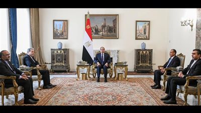 الرئيس السيسي يستقبل وزير الخارجية الإيراني ويؤكد رفض مصر لتوسع الصراع الإقليمي