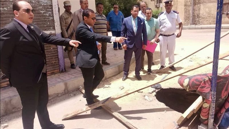 معاينة النيابة لموقع