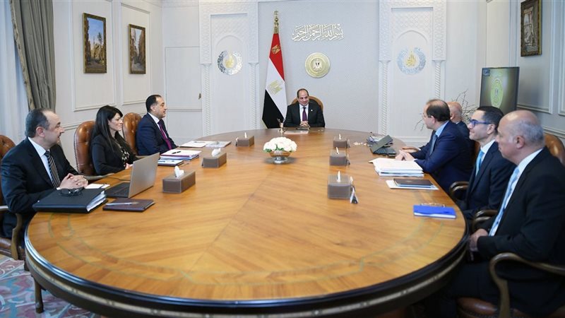 اجتماع الرئيس السيسي