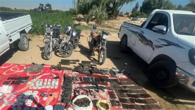 تبادلا إطلاق النار مع الشرطة، مصرع عنصرين شديدي الخطورة في سوهاج