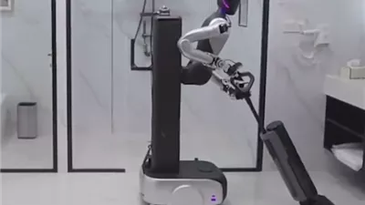 أول روبوت مخصص للفنادق ينظف ويقدم خدمات للنزلاء بذكاء اصطناعي متطور