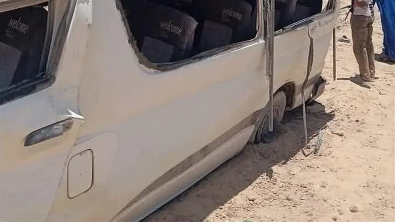 حادث الطريق الصحراوي