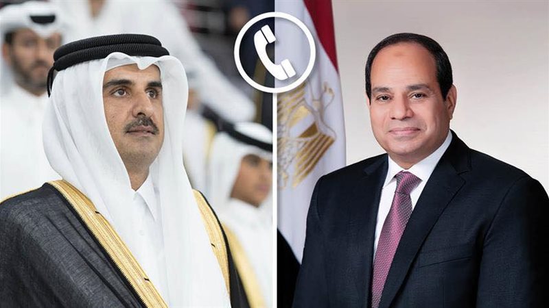 اتصال هاتفي بين الرئيس