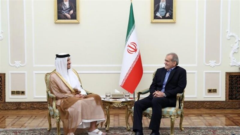 الرئيس الإيراني مسعود