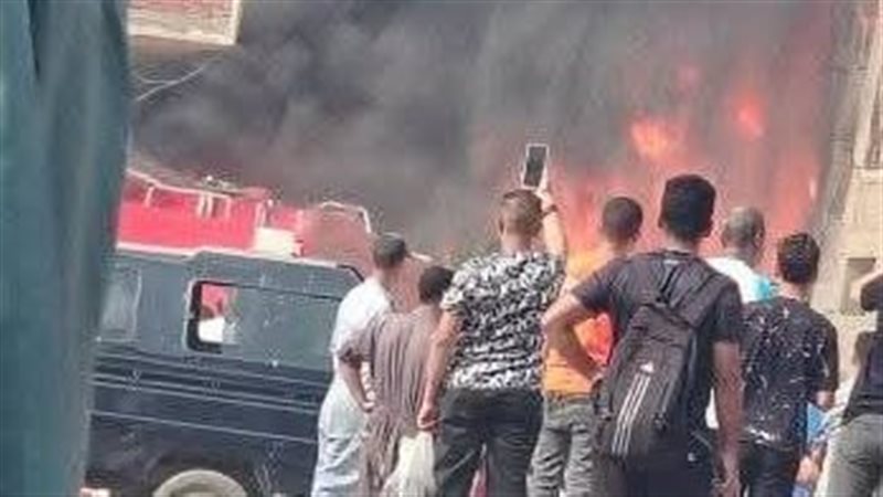 حريق البراجيل اليوم