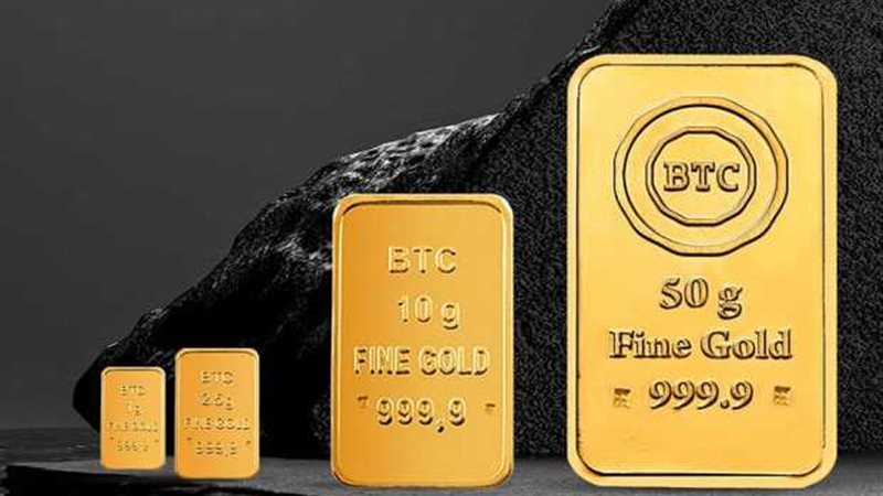 سعر سبيكة الذهب BTC