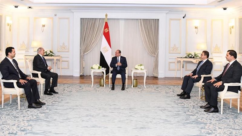 الرئيس السيسي يستقبل