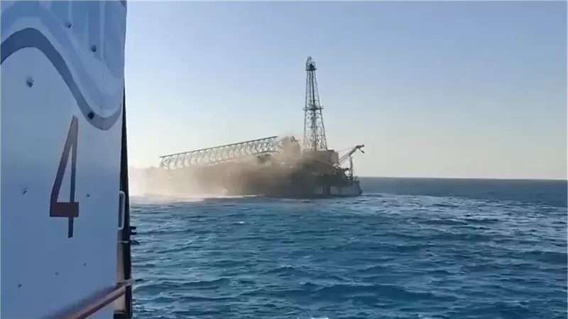 حادث غرق حفار البترول