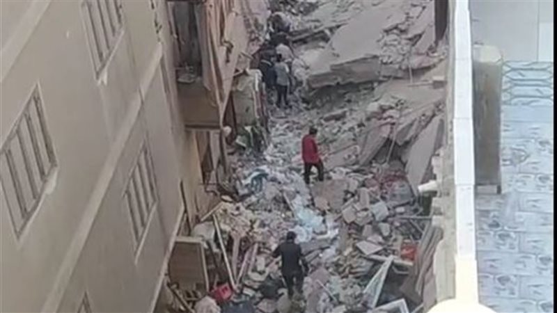 انهيار عقار بروض