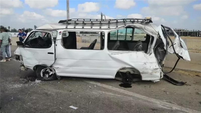 حادث طريق المنصورة