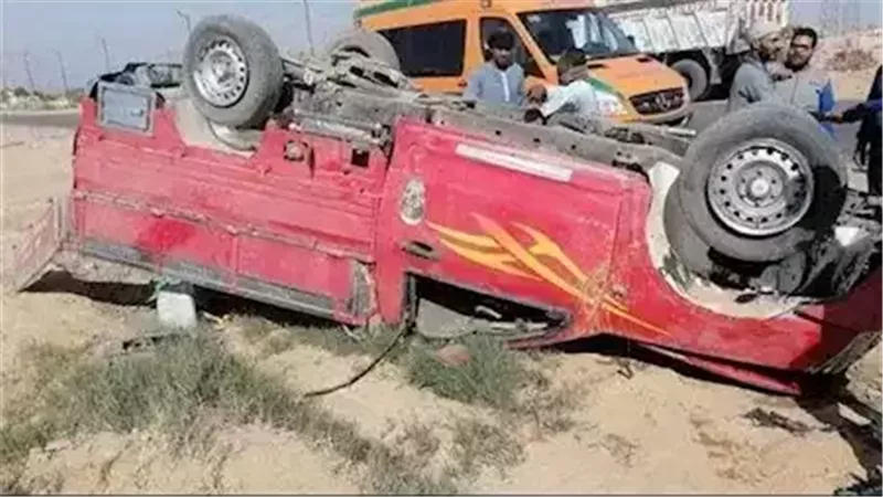 حادث إدفو بأسوان