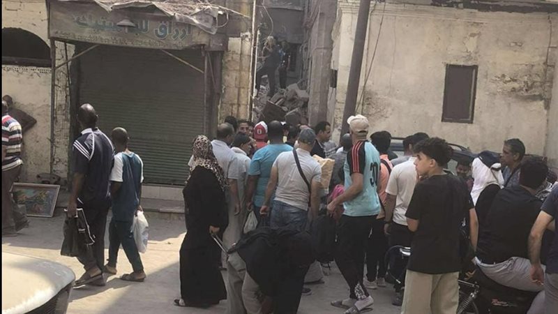 انهيار عقار منطقة