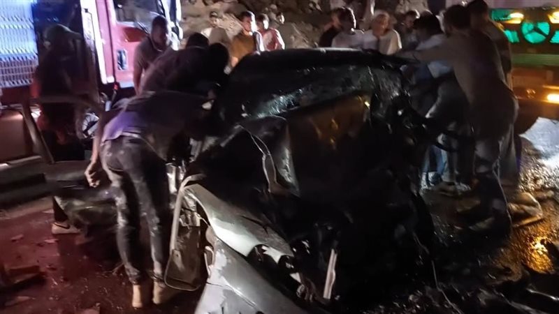حادث طريق الواحات