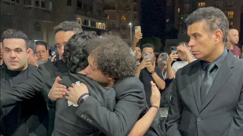 عزاء المطرب أحمد