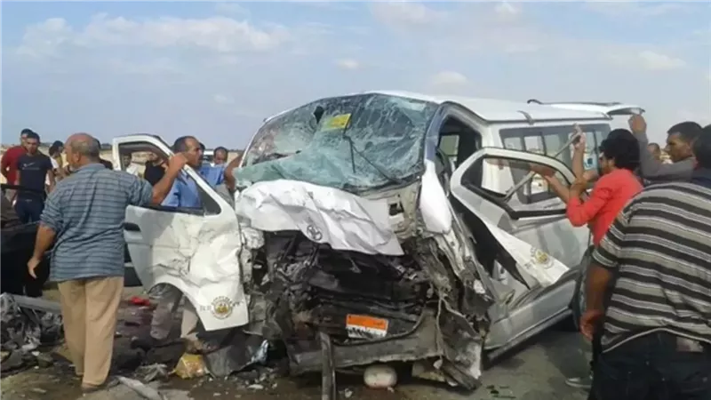 حادث ميكروباص