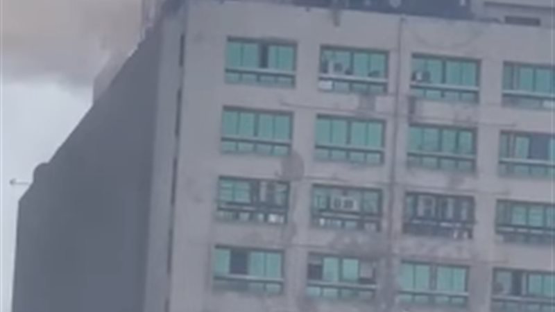 حريق سنترال رمسيس