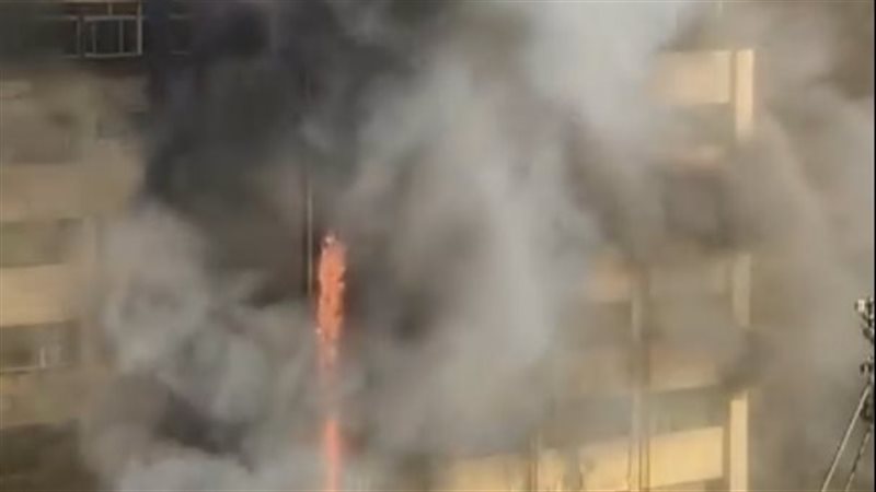 سبب حريق سنترال رمسيس