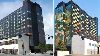 موسوعة جينيس، شاهد أكبر جدارية شمسية في العالم 