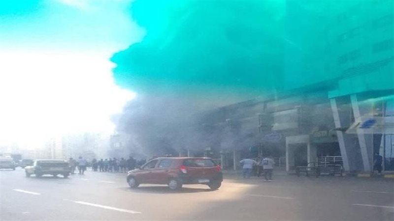 حريق هائل يلتهم مطعم