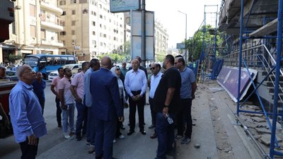 هل سنترال رمسيس اتصلح ؟، محافظ القاهرة يتابع أعمال التأهيل (صور)