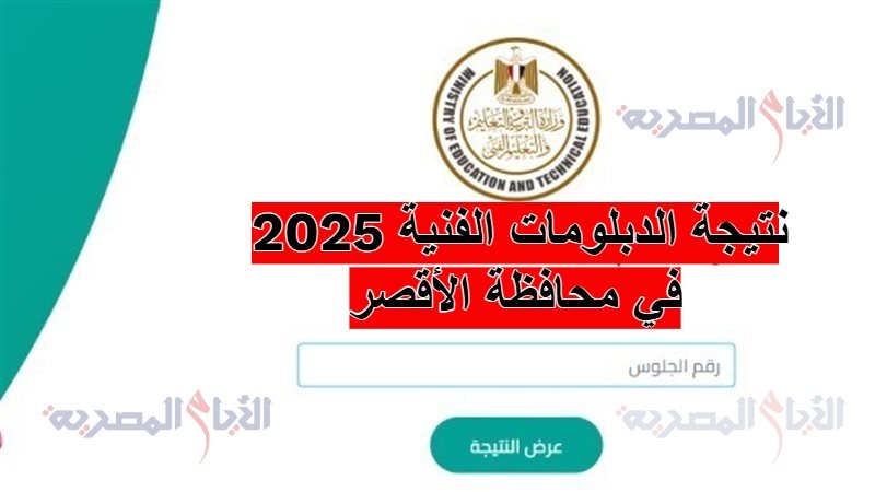 نتيجة الدبلومات الفنية