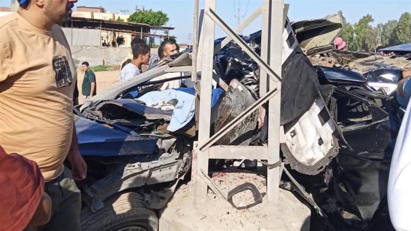 حادث طريق المنوفية