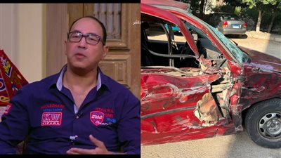 المخرج عمرو عابدين يكشف تفاصيل تعرض نجله لحادث سير مروع (صور)