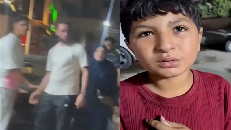 التعدي على صغير العسلية