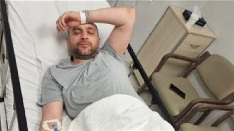 حسام حبيب في المستشفى