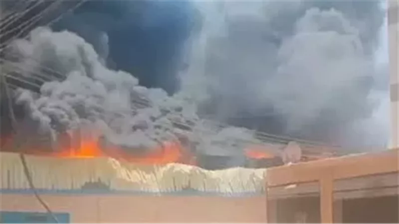 حريق البدرشين اليوم