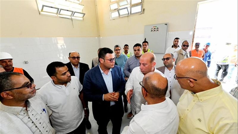 الشربيني يتفقد الوحدات