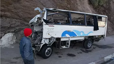 مصرع 6 أشخاص وإصابة 45 أخرين إثر حادث مرورع جنوب غرب الجزائر