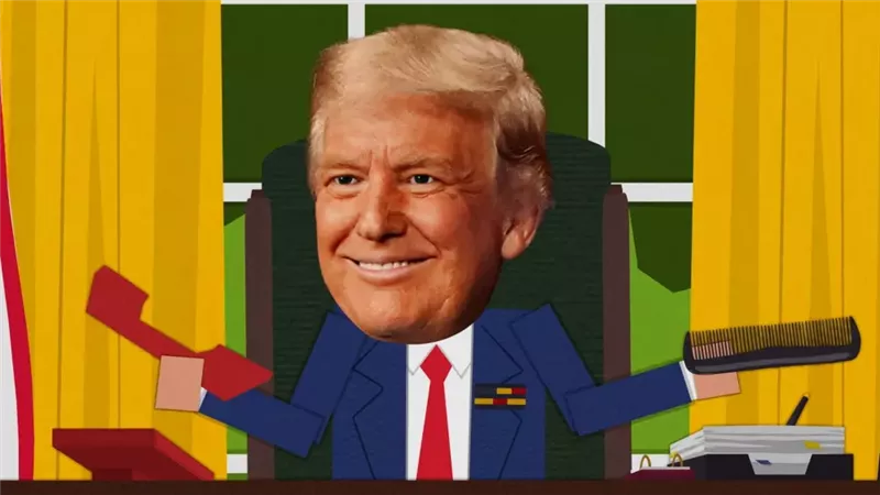 مسلسل أمريكي يسخر