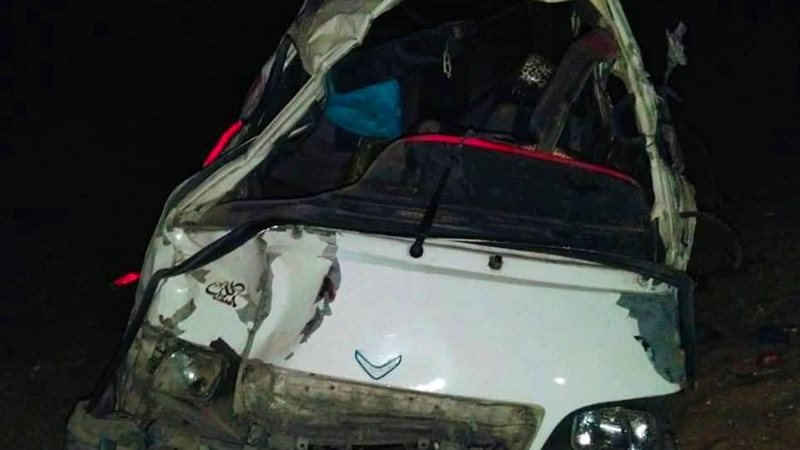 حادث طريق قفط