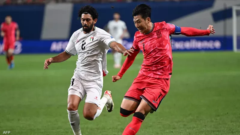 سون مع منتخب بلاده