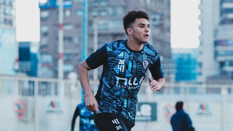 حازم أسامة لاعب الزمالك
