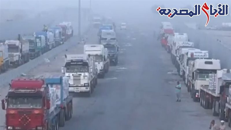 شاحنات المساعدات