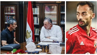 تعليمات من الخطيب لـ «ريبيرو» بإعادة أحمد عبد القادر إلى تدريبات الأهلي الجماعية (خاص)