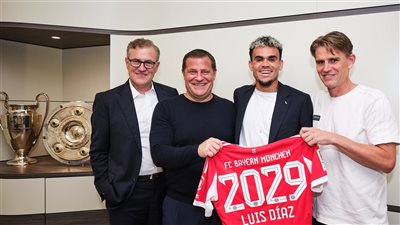 بايرن ميونج يعلن تعاقده رسميًا مع النجم الكولومبي لويس دياز 