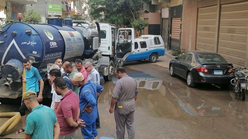 انقطاع المياه بعدد