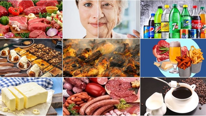 8 أطعمة تدمر شبابك