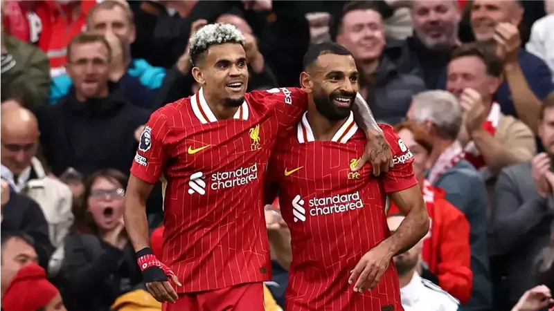 محمد صلاح يودع لويس