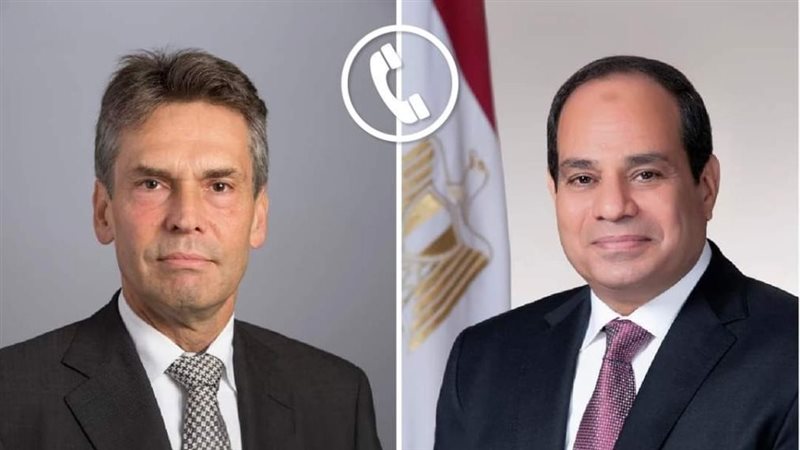 السيسي يتلقى اتصالًا