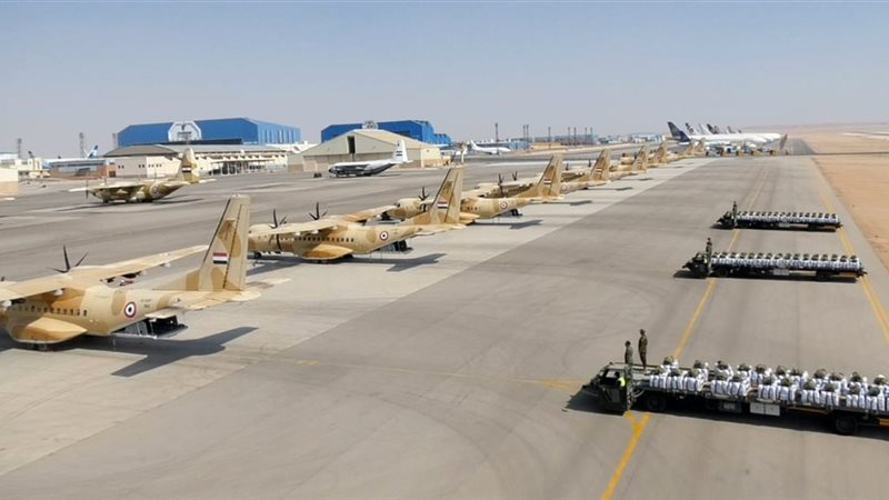 مصر تواصل أعمال الإسقاط