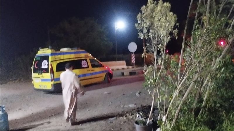 حادث دهس قطار الأقصر